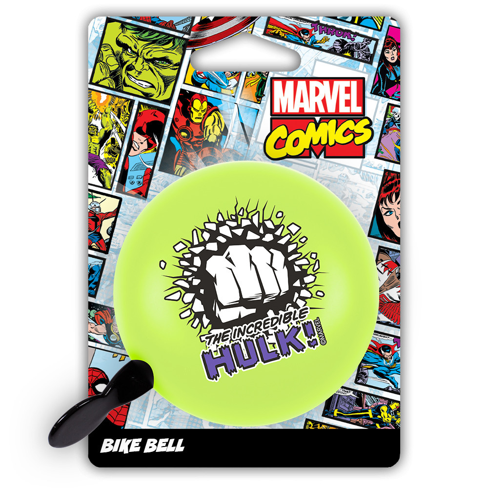 Marvel Retro bicikli csengő - Hulk Marvel Retro bicikli csengő - Hulk