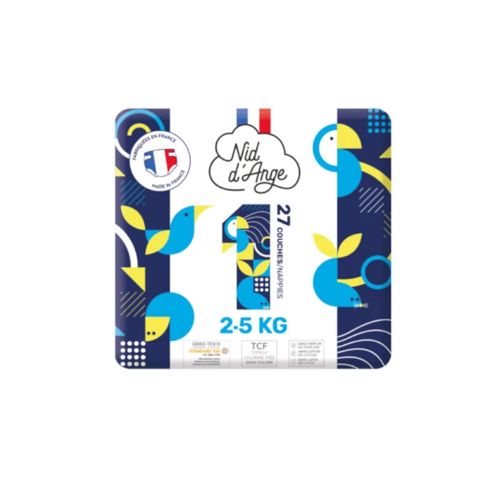 Nid d'ange pelenka Pommette tipusú (1-es) 2- 5 kg (27 db/cs)