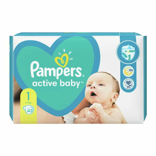 Pampers New Baby pelenka (1-es) 2 - 5 kg (43 db/cs) Csomagolás sérült